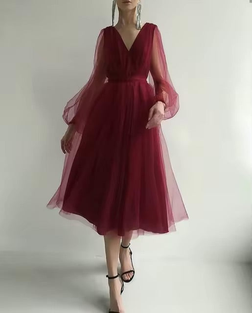 <tc>1950's</tc> Retro Ballerina Evening Dress