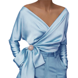 <tc>1940's</tc> Wrap Style Blouse <tc>Glamour</tc>