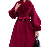 <tc>1970's</tc> Mid-length Coat <tc>Glamour</tc> Marlene