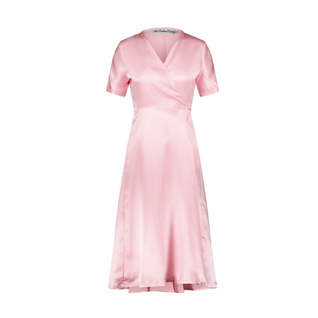 Années 40 Ma Penderie Vintage Robe Portefeuille Rose