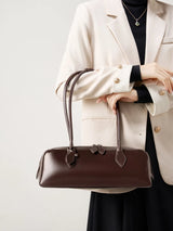 Années 60 Sac Cuir Baguette Rétro Parisien - Ma Penderie Vintage