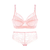 Années 70 Ensemble Lingerie Dentelle Florale Rétro