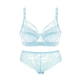 Années 70 Ensemble Lingerie Dentelle Florale Rétro