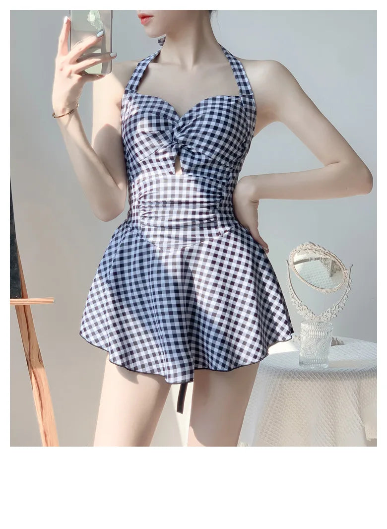 Années 50 Maillot De Bain Jupe Rétro - Ma Penderie Vintage