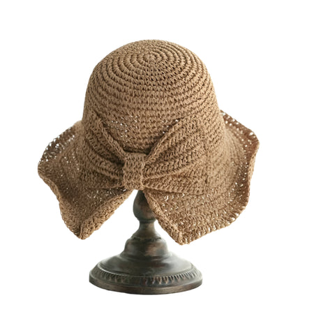 Années 40 Chapeau d'été En Paille Rétro - Ma Penderie Vintage