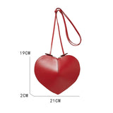 <tc>Años 60</tc> Bolso retro con forma de corazón