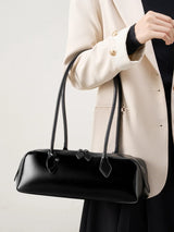 Années 60 Sac Cuir Baguette Rétro Parisien - Ma Penderie Vintage