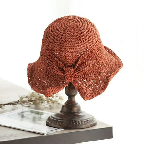 Années 40 Chapeau d'été En Paille Rétro - Ma Penderie Vintage