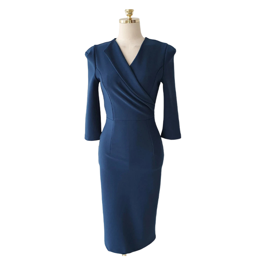 <tc>1960's</tc> Pencil Dress <tc>M</tc>slips <tc>L</tc>long