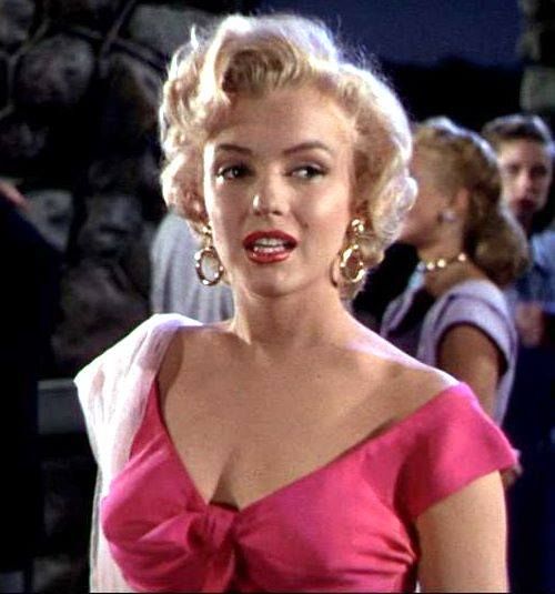 Années 50 Boucles d'Oreilles Anneaux Marilyn - Ma Penderie Vintage