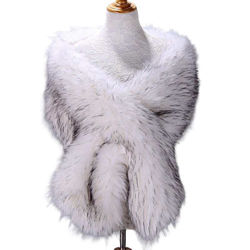 Années 50 Étole Glamour Fausse Fourrure Marilyn