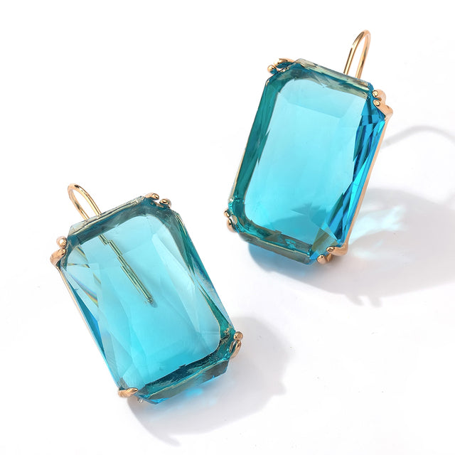 <tc>1950's</tc> Rhinestone Dangling Earrings