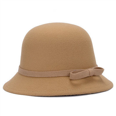 Années 60 Chapeau Cloche Vintage Mod Beige - Ma Penderie Vintage